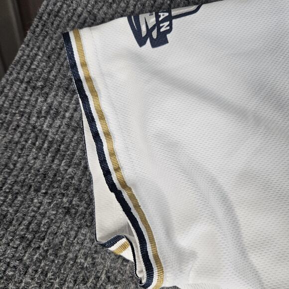 San Diego Padres Jersey Mens 2XL White MLB Baseball Trevor Hoffman Hall of Fame - Picture 13 of 14